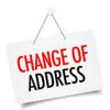 change of address